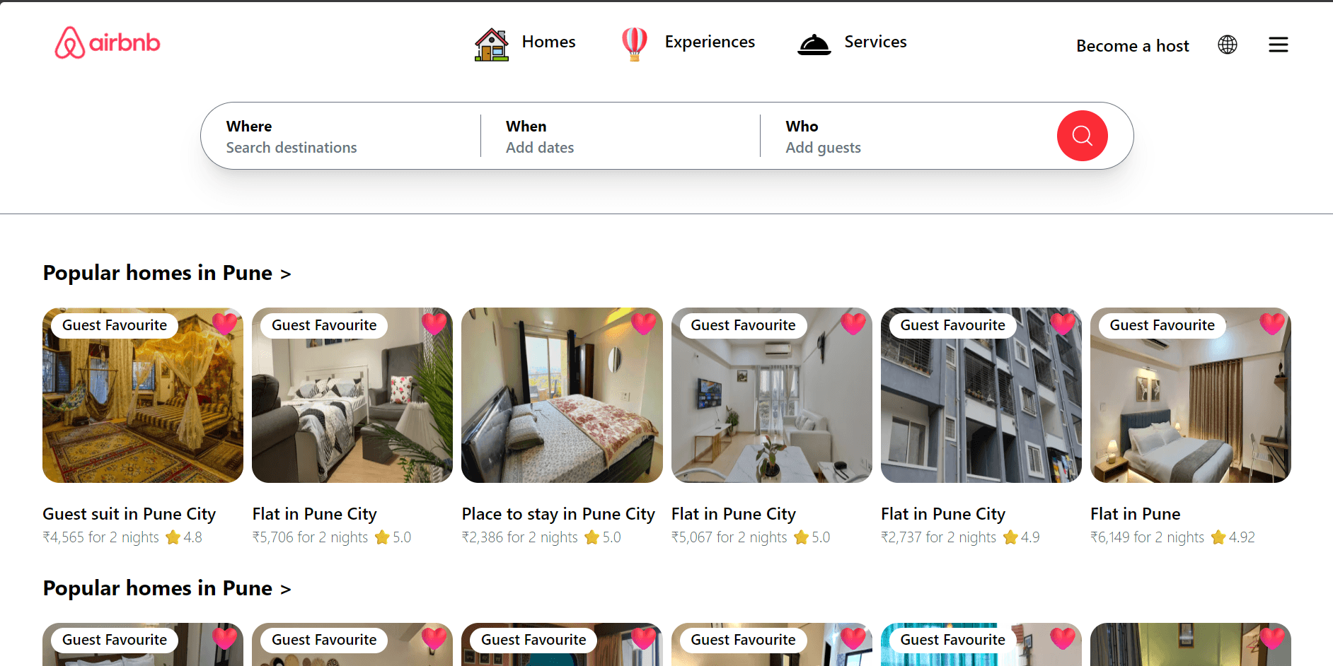 Airbnb Clone